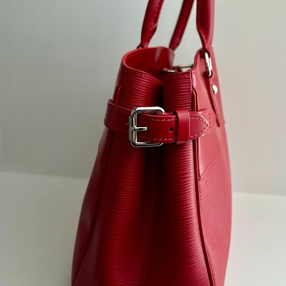 Red Epi Leather Passy PM Bag - Picture 3 of 15